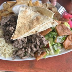 Miss Molly’s - Beef shawarma platter