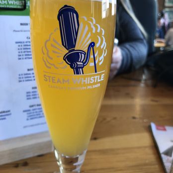 Steam Whistle Brewing - There only beer option in an 8oz - Breweries Near Me - Toronto, Ontario Steam Whistle Brewing - There only beer option in an 8oz - Breweries Near Me - Toronto, Ontario