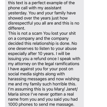 Party Cakes By Shawn - a text message sent to a family that is suffering - Desserts Near Me