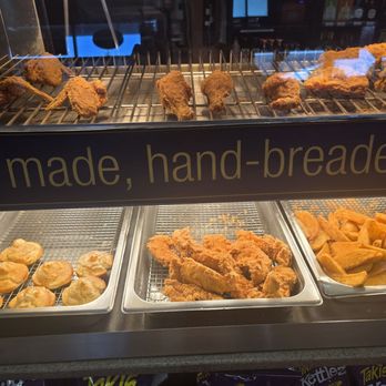 Krispy Krunchy Chicken - The chicken order area - Fast Food Near Me - Fullerton, California