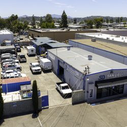 San Diego Auto Body & Paint - Aerial view of property