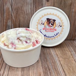 Sweet Pearl's Ice Cream - Lemon Blueberry Cake