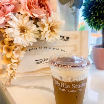 B’Lets Roastery - House Coffee (Vietnamese coffee with salt cream top) - Waffles Near Me - South El Monte, California B’Lets Roastery - House Coffee (Vietnamese coffee with salt cream top) - Waffles Near Me - South El Monte, California