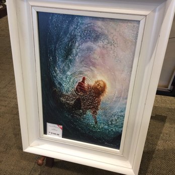 Deseret Book - I love this artwork- it's like Jesus can pull you right out of your downing situations - Bookstores Near Me - Draper, Utah