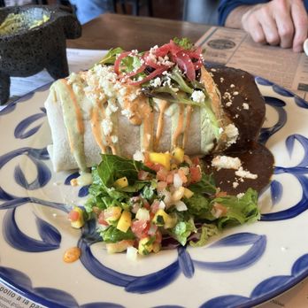Coa Mexican Eatery - Burrito Loco--share this monster! - Mexican Near Me - La Conner, Washington