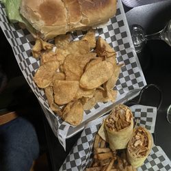 The Market Vines - Turkey Bacon Hoagie and the Sweet and Spicy Chicken Wrap