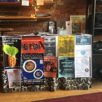 Espresso a Mano - Table with flyers and handouts for local events. - Coffee & Tea Near Me - Pittsburgh, Pennsylvania Espresso a Mano - Table with flyers and handouts for local events. - Coffee & Tea Near Me - Pittsburgh, Pennsylvania