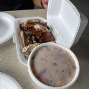 Bebo's BBQ - * Rice with pigeon peas (Arroz con Gandules) * Roast pork (Lechón Asado) or Roasted Pork - Barbeque Near Me - Carolina, Puerto Rico Bebo's BBQ - * Rice with pigeon peas (Arroz con Gandules) * Roast pork (Lechón Asado) or Roasted Pork - Barbeque Near Me - Carolina, Puerto Rico