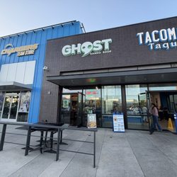 Ghost Sando Shop - Located in the food plaza next to Raising Cane's.