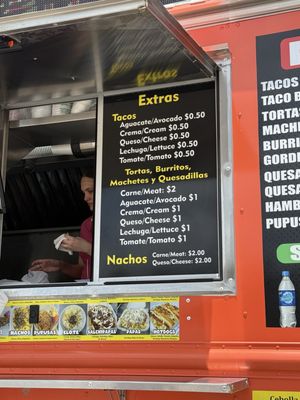 Menu photo 1 Taqueria Tumax Houston, TX