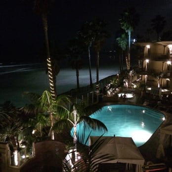 Pacific Terrace Hotel - My view from my balcony on the 3rd floor - San Diego, CA