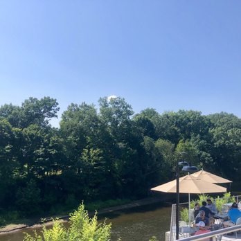 Missing Mountain Brewing - View from the patio at Missing Mountain Brewing. - Breweries Near Me - Cuyahoga Falls, Ohio