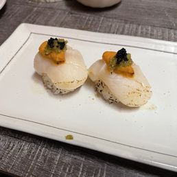 Jumbo Scallop Sushi Jumbo Scallop Sushi