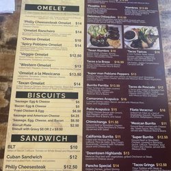Black Bear - Menu