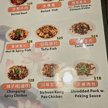 Full Moon Mandarin Cuisine - Menu: Chef's Special - Chinese Near Me - Monterey, California