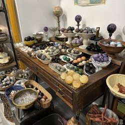 June’s House of Crystals - Our sphere section.