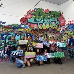 Graff Tours - The art my Girl Scouts created