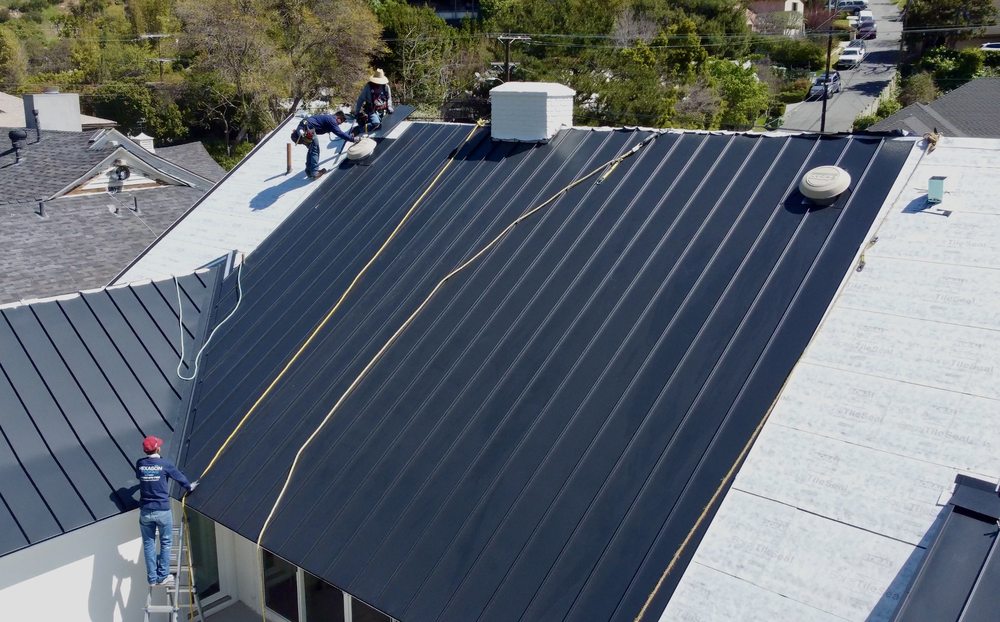 Slide of Hexagon Roofing