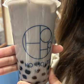 Ho Ho Té - Taro Milk Green Tea - Bubble Tea Near Me - New York, New York Ho Ho Té - Taro Milk Green Tea - Bubble Tea Near Me - New York, New York