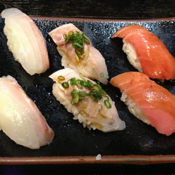 Sushi Sasabune - Red Snapper, Moi and Salmon - Sushi Bars Near Me - Honolulu, Hawaii