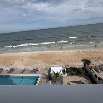 Spark by Hilton Ormond Beach Oceanfront - View from balcony - Hotels Near Me - Ormond Beach, Florida