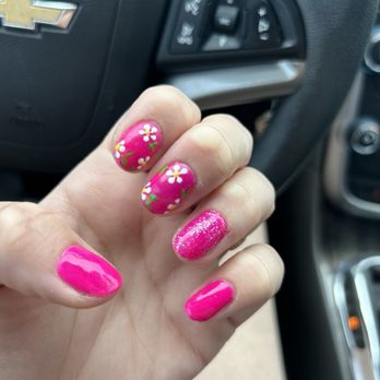 Red Persimmon Nails - Gel mani - Nail Salons Near Me - Las Vegas, Nevada