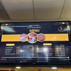 Kabul Express Halal Restaurant - Menu 1