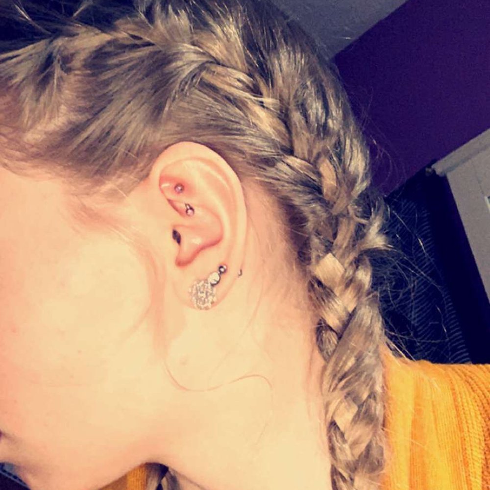 My rook piercing My rook piercing
