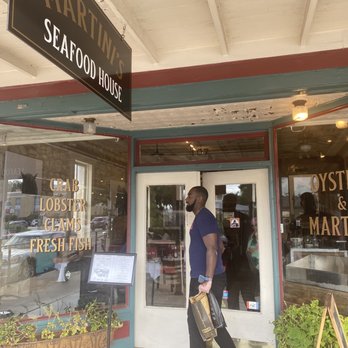 Martini's - Outside - Seafood Near Me - Fredericksburg, Texas