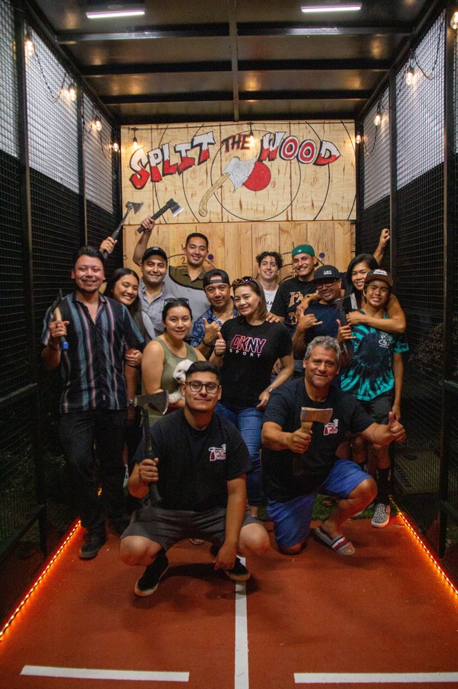 Split The Wood Logo