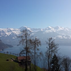 Solbadhotel Sigriswil - Aussicht vom Hotel
