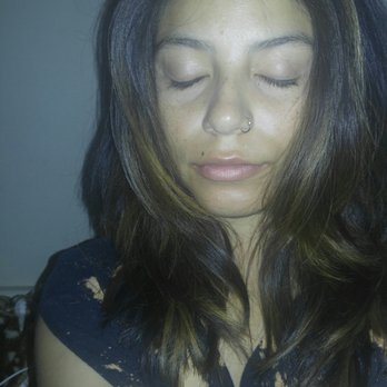 Impressions Hair Design - Seriously, my bangs (they're long) are almost the same length as the first layer. She thinned out my hair which I did not ask for. - Hair Salons Near Me - San Jose, California
