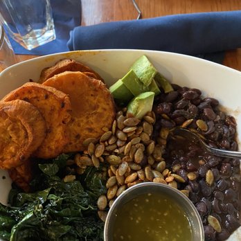 Bentwood Tavern - Green Rice Bowl! Warm vegan entree that was delish! - New American Near Me - New Buffalo, Michigan