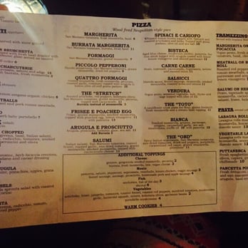 Prufrock Pizzeria - Main menu - Pizza Near Me - Los Angeles, California Prufrock Pizzeria - Main menu - Pizza Near Me - Los Angeles, California
