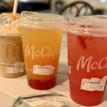 McDonald’s - Caramel frappe, mango refresher, watermelon refresher - all in size small 5/7/2026 - Fast Food Near Me - Pomona, California McDonald’s - Caramel frappe, mango refresher, watermelon refresher - all in size small 5/7/2026 - Fast Food Near Me - Pomona, California