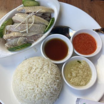 Ipoh Kopitiam - Chicken Rice! The best chicken rice in LA. Flavorful! - Malaysian Near Me - Alhambra, California