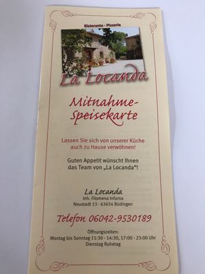 Menu photo 6 La Locanda Büdingen, HE