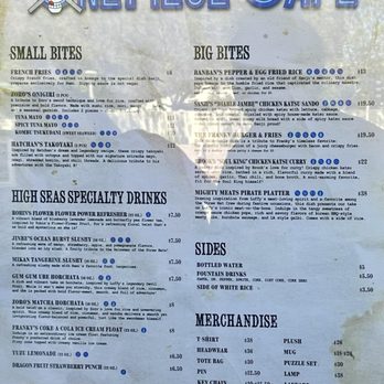 One Piece Cafe - Menu - Themed Cafes Near Me - Los Angeles, California One Piece Cafe - Menu - Themed Cafes Near Me - Los Angeles, California