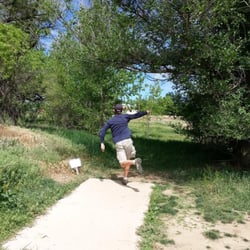 The Outback DGC - Hole 5 tee.