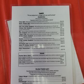 Tubby's Restaurant - Menu - American Near Me - Rohnert Park, California Tubby's Restaurant - Menu - American Near Me - Rohnert Park, California