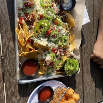 The Brass Tap - Sirloin Steak Nachos and Tater Tots - Beer Bar Near Me - Corona, California The Brass Tap - Sirloin Steak Nachos and Tater Tots - Beer Bar Near Me - Corona, California