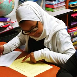 ICC School - Working Hard