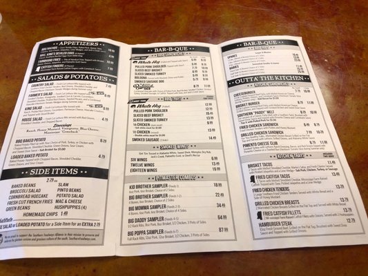 Menu photo 2 Martin's Bar-B-Que Joint Mt. Juliet, TN Menu photo 2 Martin's Bar-B-Que Joint Mt. Juliet, TN