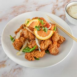 Benjarong Thai Restaurant - Orange chicken