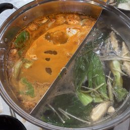 Fire crab soup