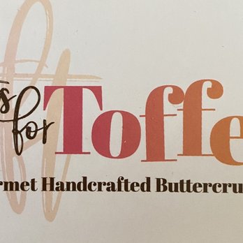 Nuts for Toffee - a close up of the logo - Chocolatiers & Shops Near Me