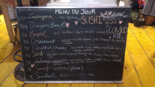 Menu photo 4 Eva B Montreal, QC Menu photo 4 Eva B Montreal, QC
