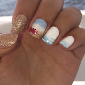 Riviera Nail and Spa - My summer nails - Nail Salons Near Me - Staten Island, New York