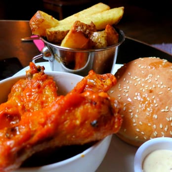 Dakota Bar - Beef Burger with wings - Cocktail Bars Near Me - Dublin, D