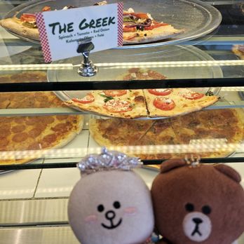 Pizza on Pearl - We got a slice of The Greek first... - Pizza Near Me - La Jolla, California Pizza on Pearl - We got a slice of The Greek first... - Pizza Near Me - La Jolla, California